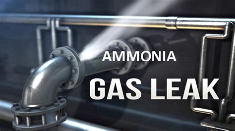 Even the smallest ammonia leak can be dangerous